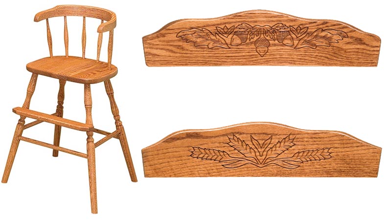amish woodworking custom barstool image