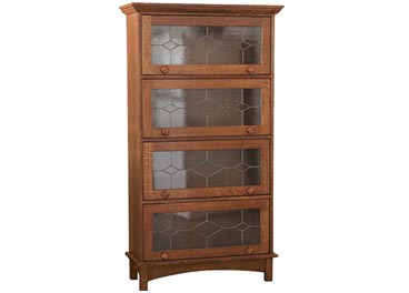 amish woodworking custom bookcase image