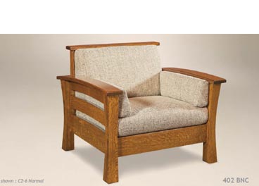 amish woodworking custom bow arm furniture image