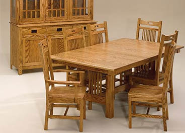 amish woodworking custom dining room sets image