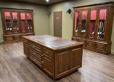 amish woodworking dickson gun cabinet group image