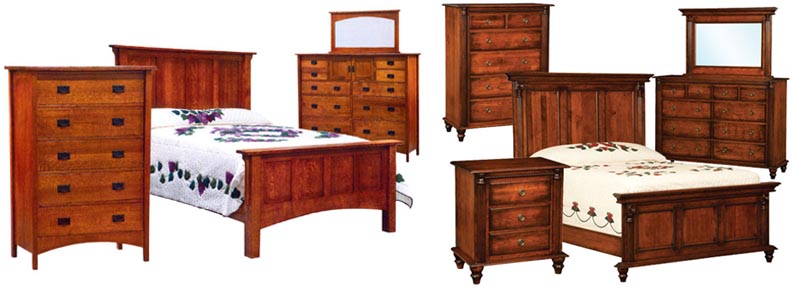 Custom made clearance amish furniture