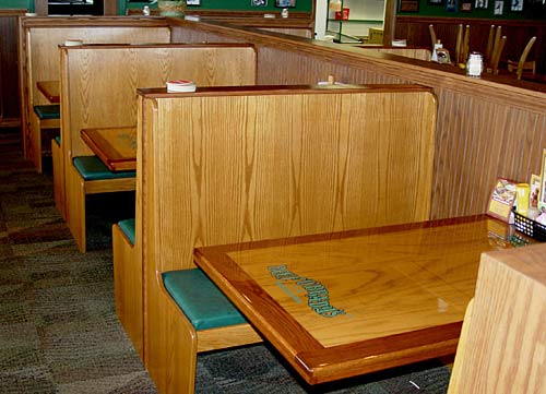 amish woodworking restaurant image