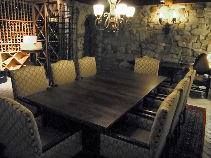amish woodworking restaurant image