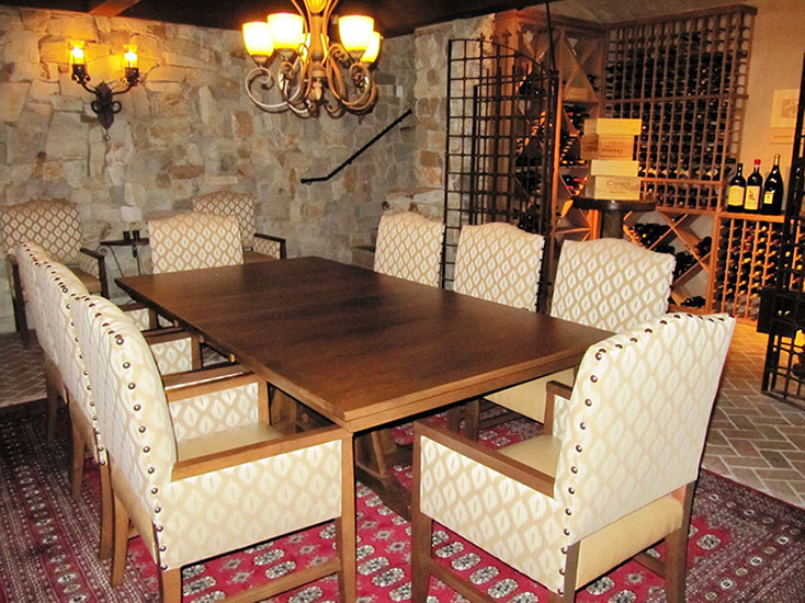 amish woodworking restaurant image