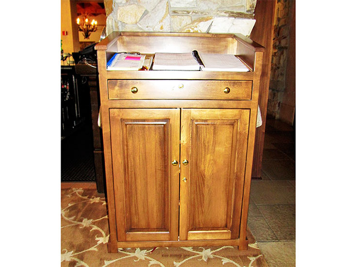 amish woodworking restaurant image