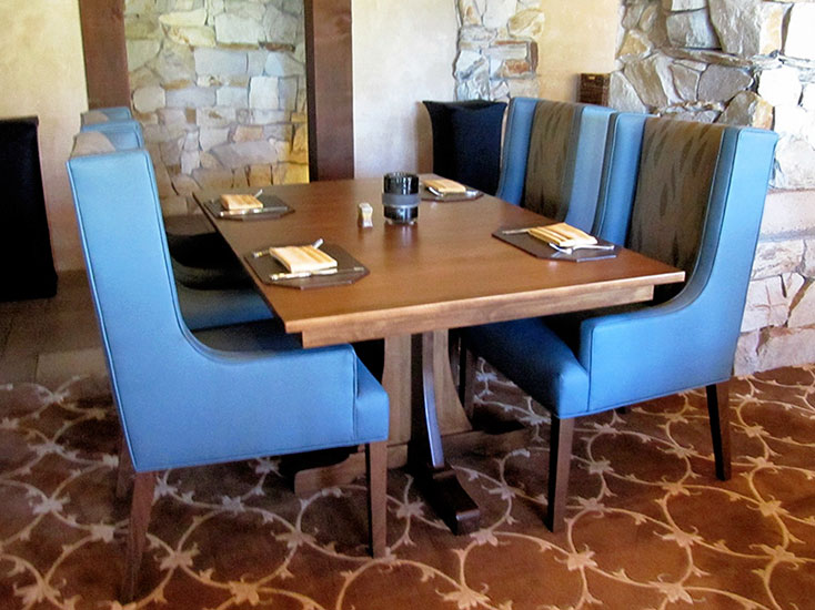 amish woodworking restaurant image
