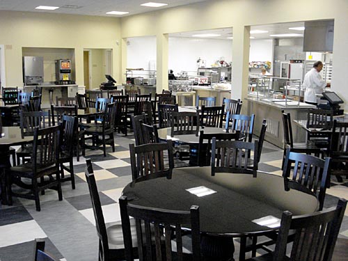 amish woodworking restaurant image
