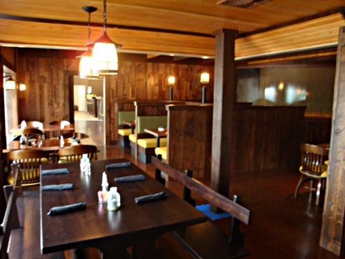 amish woodworking restaurant image