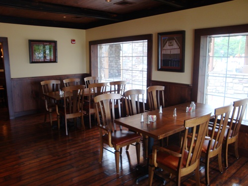 amish woodworking restaurant image