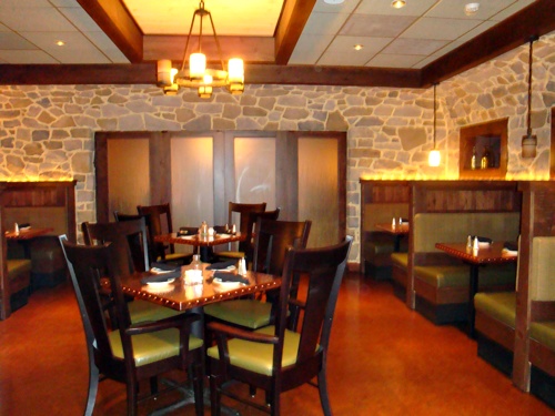 amish woodworking restaurant image