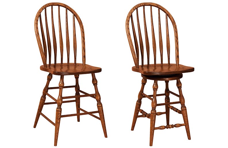 amish woodworking custom barstool image