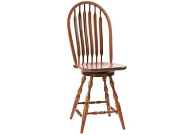 amish woodworking custom barstool image