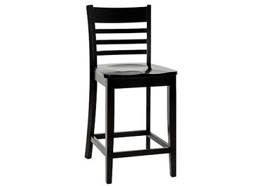 amish woodworking custom barstool image