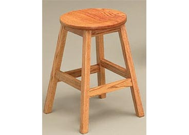 amish woodworking custom barstool image