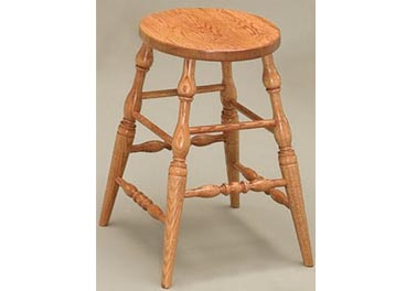 amish woodworking custom barstool image