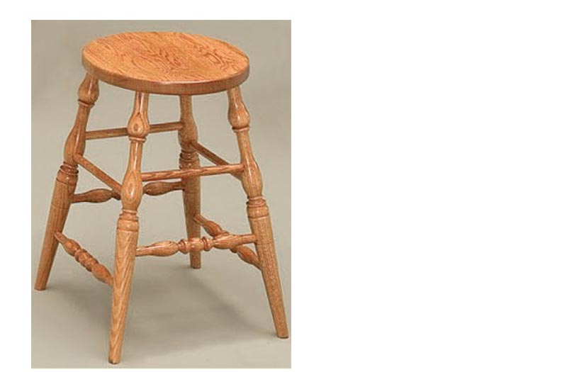 amish woodworking custom barstool image
