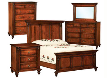 amish woodworking custom bedroom sets image