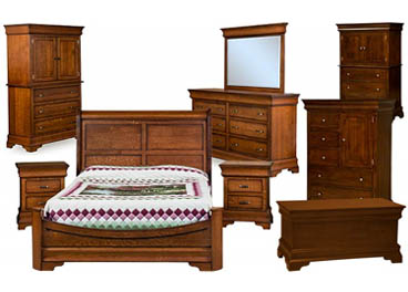 amish woodworking custom bedroom sets image