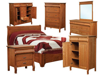 amish woodworking custom bedroom sets image