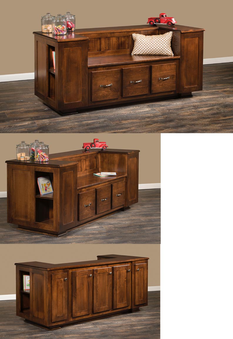 amish woodworking custom bench image