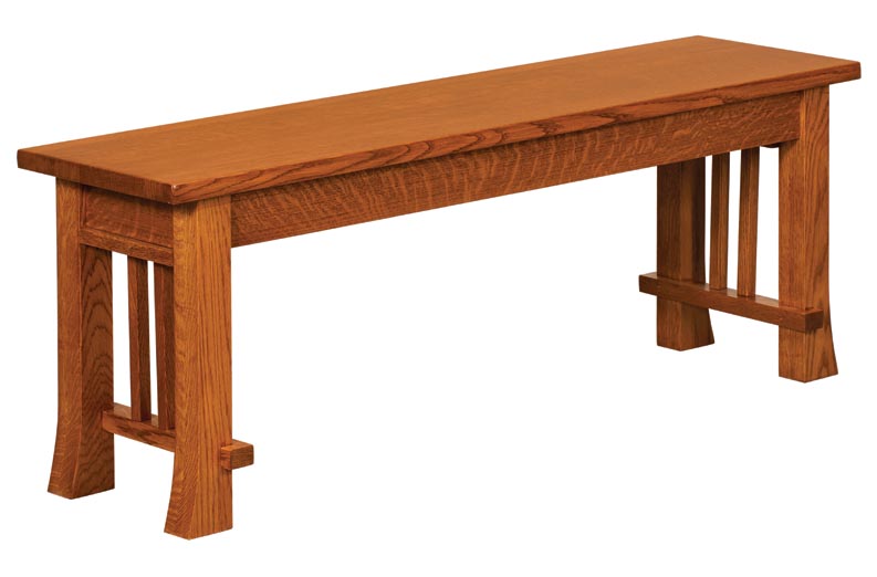 amish woodworking custom bench image