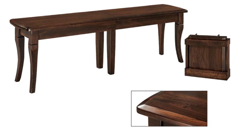 amish woodworking custom bench image