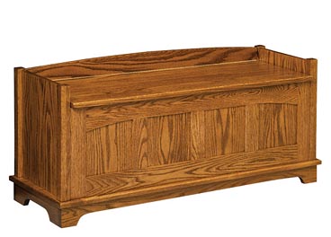 amish woodworking custom bench image