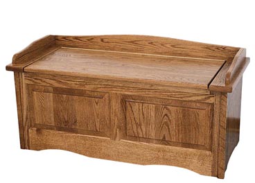 amish woodworking custom bench image