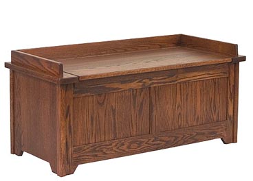 amish woodworking custom bench image