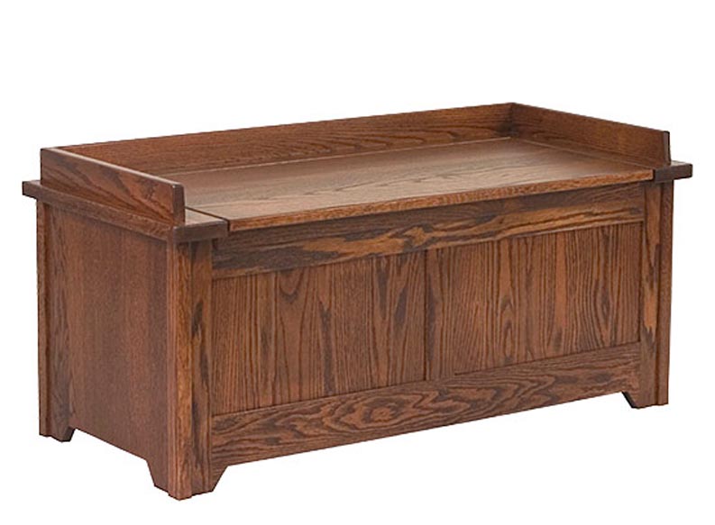 amish woodworking custom bench image