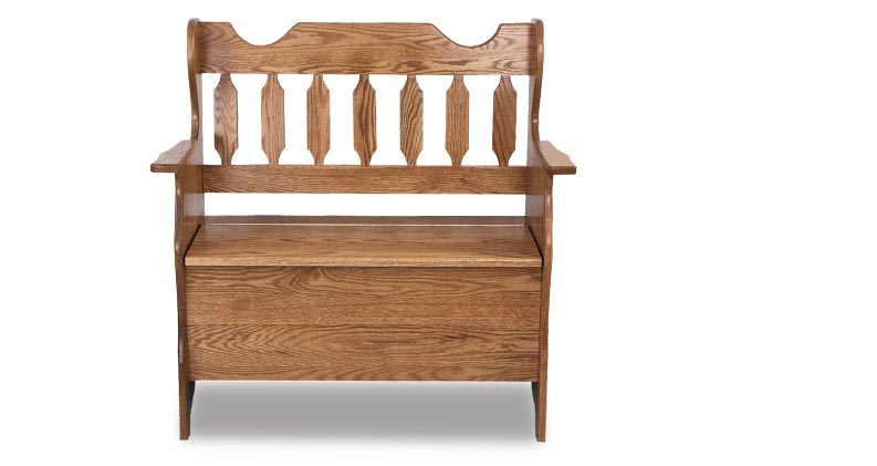 amish woodworking custom bench image