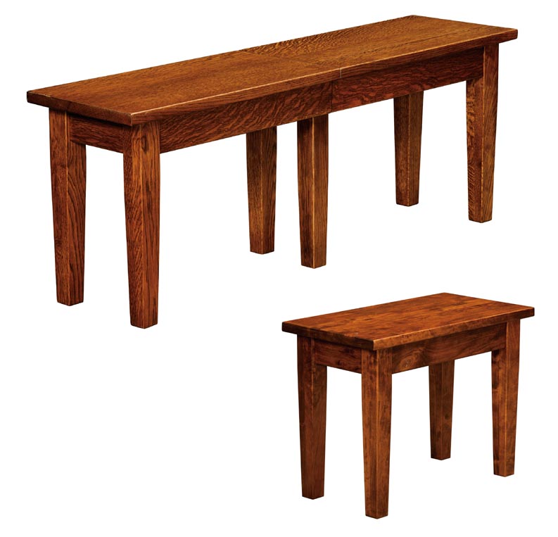 amish woodworking custom bench image