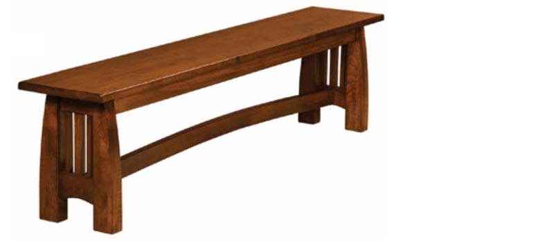 amish woodworking custom bench image