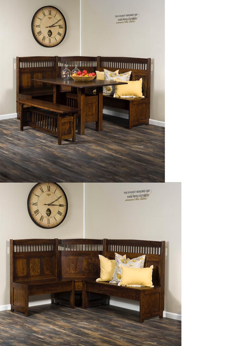 amish woodworking custom booths image