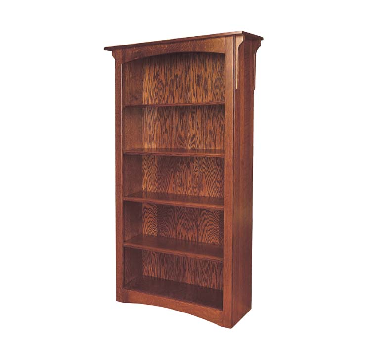 amish woodworking custom bookcase image