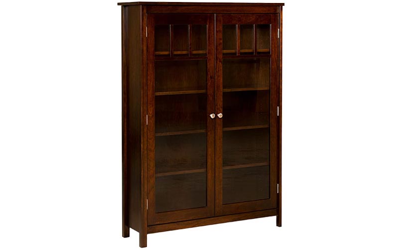 amish woodworking custom bookcase image