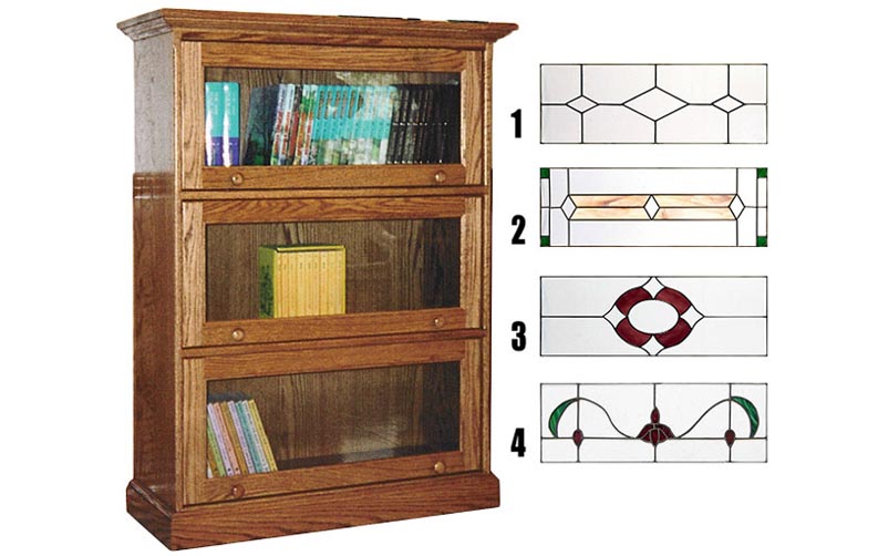 amish woodworking custom bookcase image