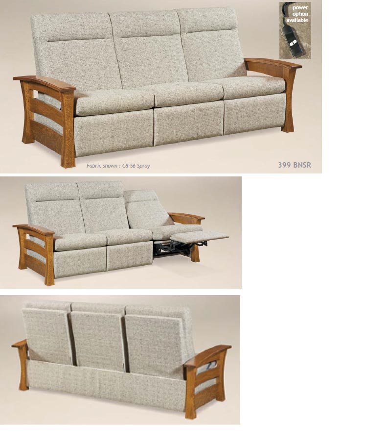 amish woodworking custom bow arm furniture image