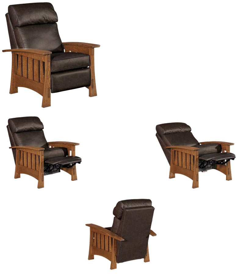 amish woodworking custom bow arm furniture image