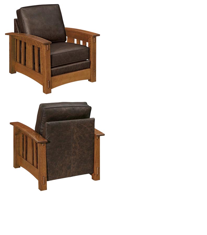 amish woodworking custom bow arm furniture image