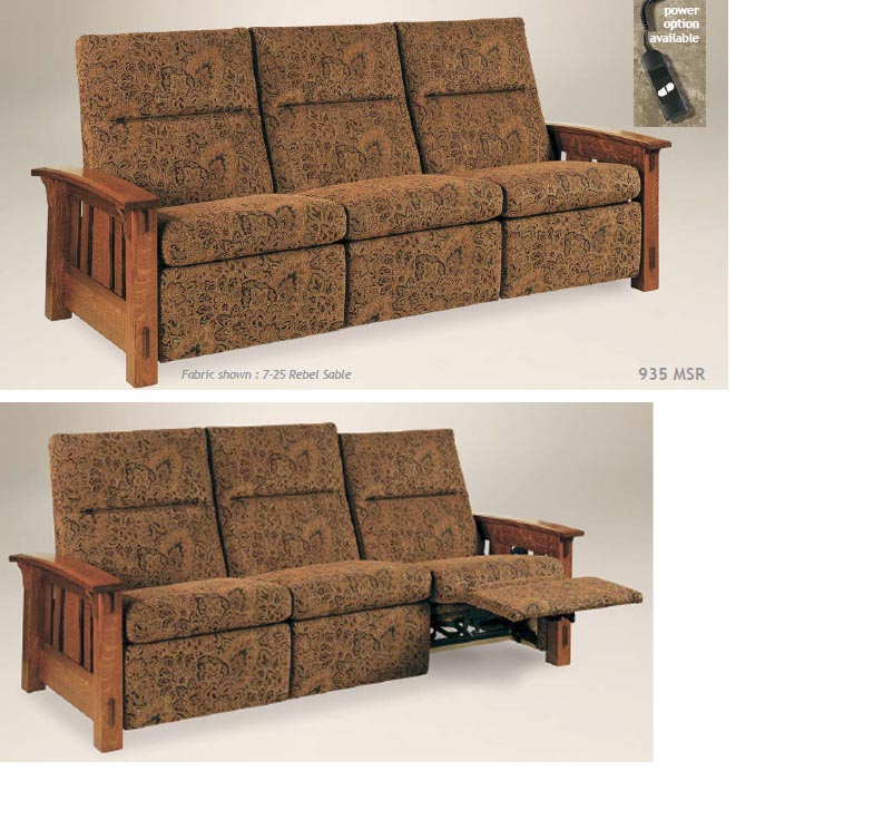 amish woodworking custom bow arm furniture image