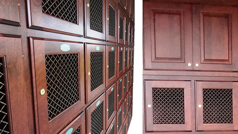 amish woodworking custom country club locker image