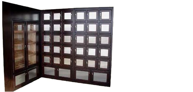 amish woodworking custom country club locker image