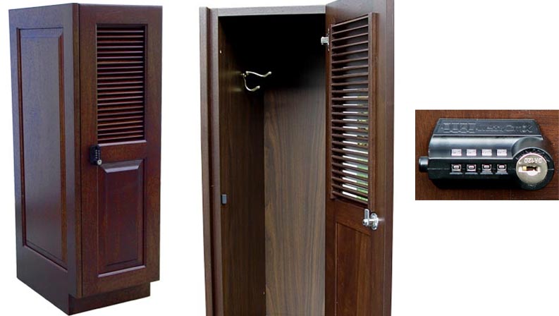 amish woodworking custom country club locker image