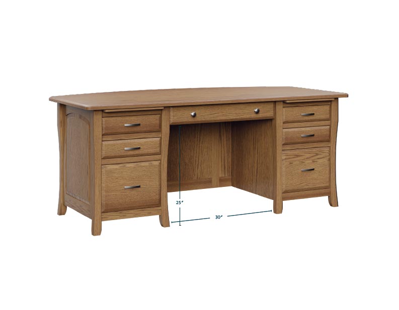 amish woodworking custom desk image