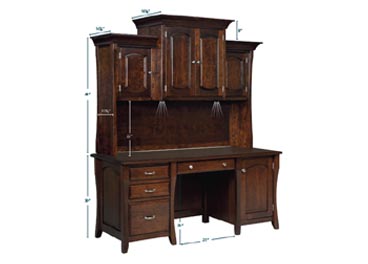 amish woodworking custom desk image