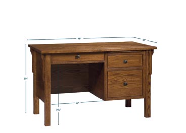 amish woodworking custom desk image