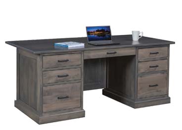 amish woodworking custom desk image