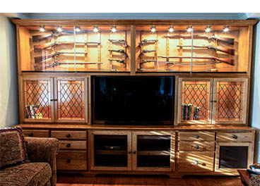 Amish Woodworking custom amish made entertainment centers